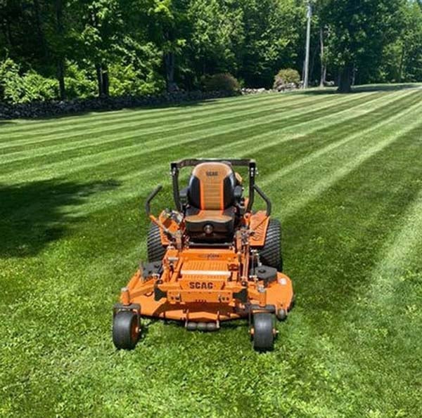 lawn with mower (1)
