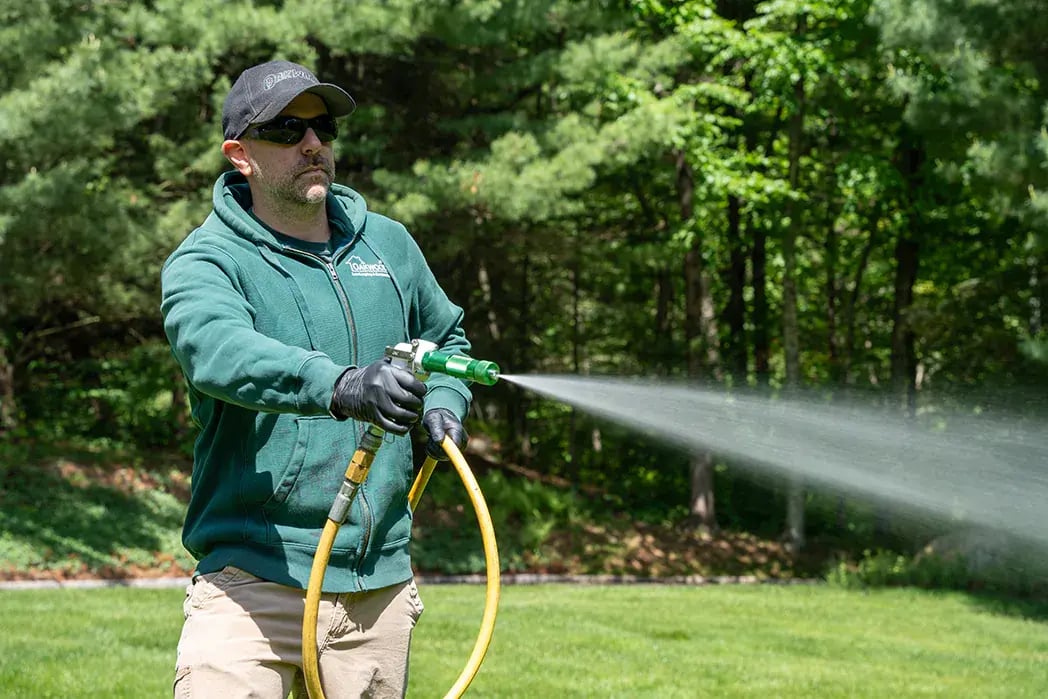 tick spray field